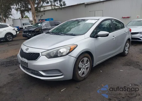 2015 Kia Forte Lx from USA, damaged, VIN KNAFK4A65F5267349